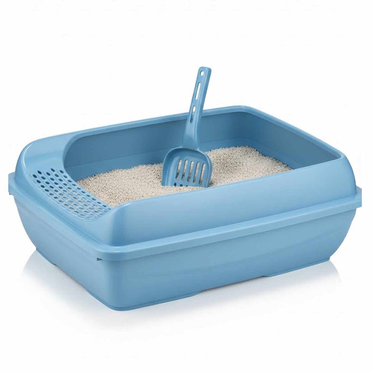 Litiera pentru pisici, Paws & Whiskers, 5098-3, Albastru