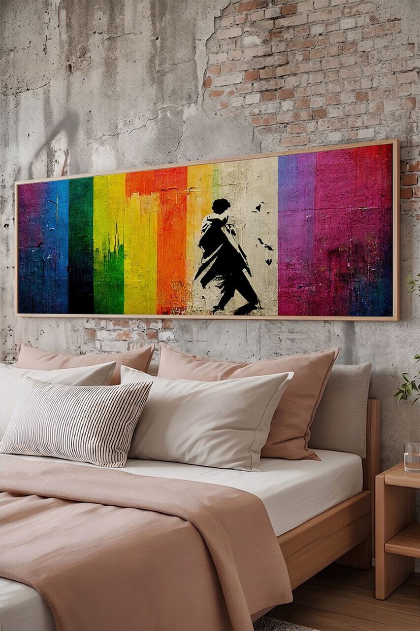 Tablou decorativ, Artbnkyty15-3370, MDF, Multicolor — imaginea 2