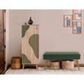 Set de mobilier pentru hol, Hanah Home, Vegas Sonomo, Sonomo / Verde