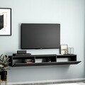 Comoda TV, Inarch, Terra, 180x26x31 cm, PAL, Negru