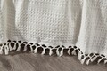 Cuvertura Double Pique, 220x240 cm, 100% bumbac, Lotus, Whitney, crem