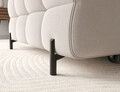 Coltar extensibil dreapta 3 locuri ELTAP, LT-18SO, Felro, 285x181x93 cm, lemn/poliester, bej
