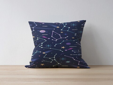 Husa de perna, a1126, 43x43 cm, 50% bumbac/50% poliester, multicolor