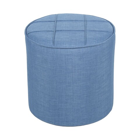 Taburet, Atelier del Sofa, 558ZEN1351, Frame: 100% SOLID FIR WOOD, Albastru