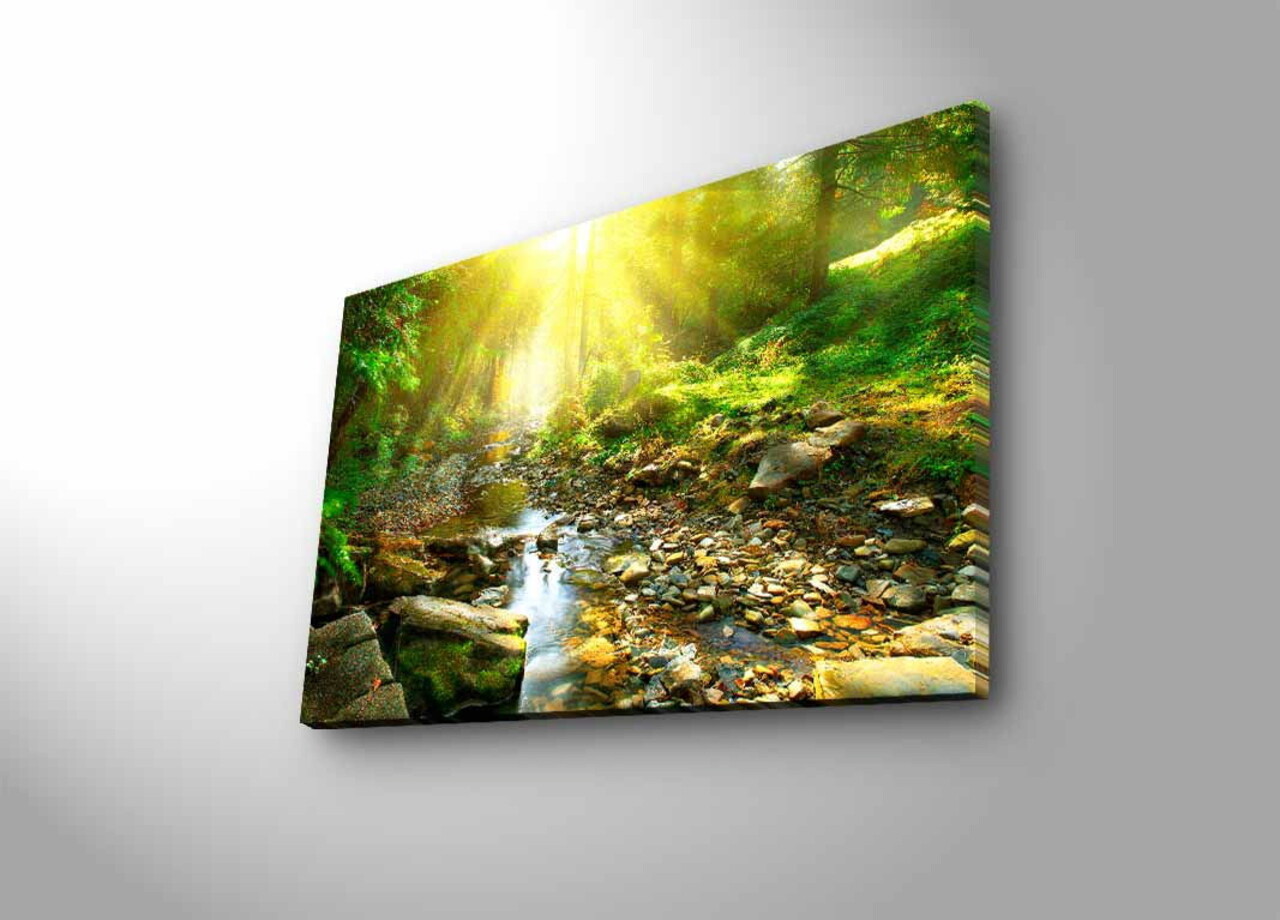 Tablou decorativ cu lumina LED, 4570DHDACT-119, Dimensiune: 45 x 70 cm, Multicolor - view 4