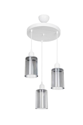 Lustra beyaz, asz.1485, squid lighting, 30x68 cm, 20w, alb