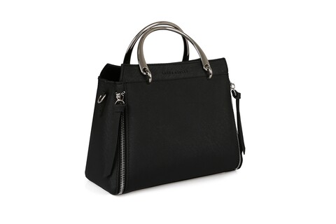 Geanta norland, laura ashley, piele ecologica, negru