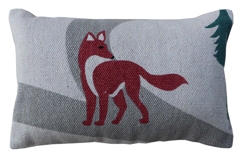 Perna decorativa Fox, Heinner, 30×50 cm, bumbac, multicolor
