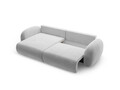Coltar extensibil reversibil 4 locuri, Tonale, Cosmopolitan Design, 262x149x88 cm, catifea, gri