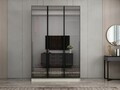 Dulap pentru haine, Hanah Home, Nisa, 135x210x52 cm, Gresie