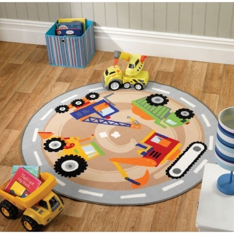 Covor Matrix Kiddy Diggers Multi 133X133 cm