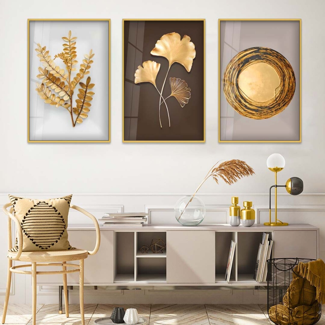 Tablou decorativ Huhu386 Aluminiu Multicolor