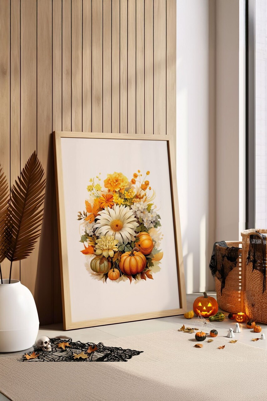 Tablou decorativ, Arthllwnmodel54-5070, MDF, Multicolor — imaginea 2