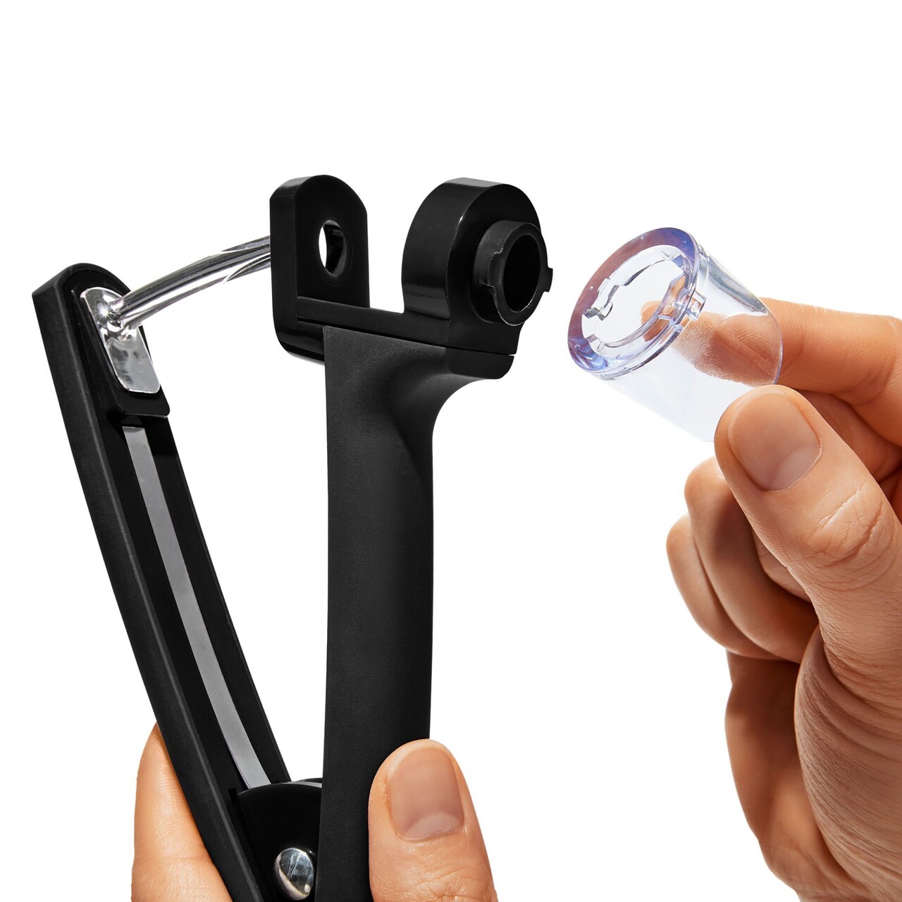 Ustensila pentru scos samburi cirese si masline, 15 cm, "Good Grips" - OXO - imagine 6