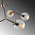 Lustra, Tatum, 584TTM1421, Metal, Negru