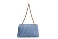 Geanta, Lucky Bees, 923 Blue, piele ecologica, bleu