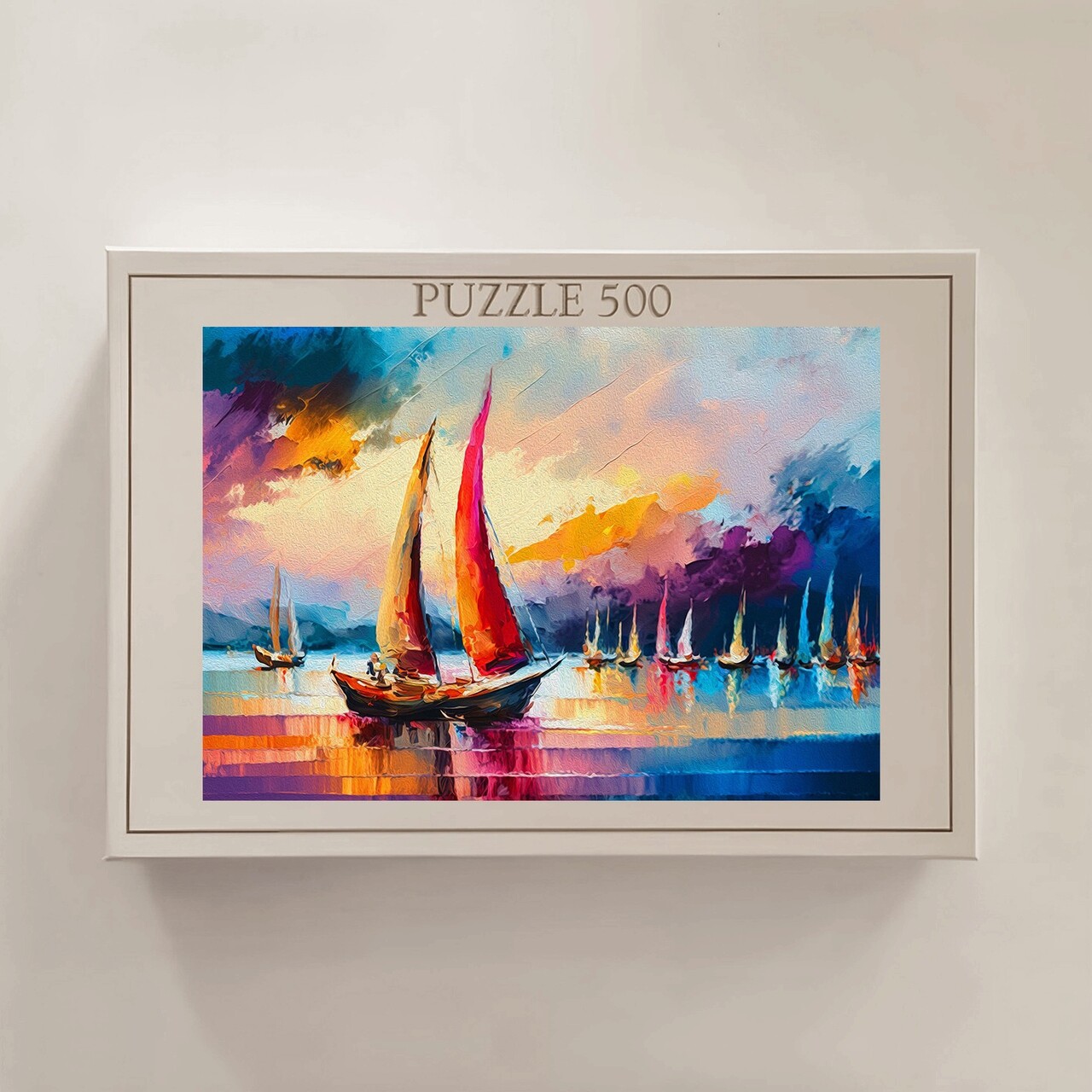 Puzzle, Wallxpert, PZL_0113_500, Multicolor - view 3