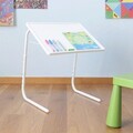 Masuta laterala pentru mic dejun / laptop, InnovaGoods, pliabila, reglabila,  53x39x70 cm
