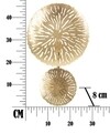 Aplica de perete Simple Glam, Mauro Ferretti, 28.5 x 46 cm, 1 x E27, 40W, fier