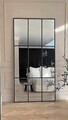 Oglinda Cheval, Hanah Home, Dekorative, 80x180x1.5 cm, Negru
