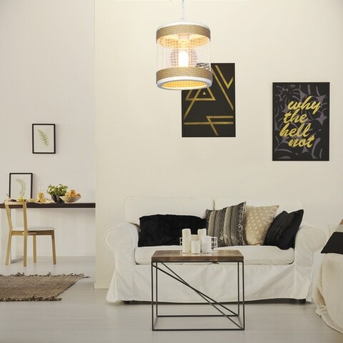 Lustra beyaz, mdl.3859, squid lighting, 18x52x19,5 cm, 20w, alb