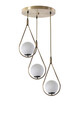Lustra, Stala, 846STL2868, Metal, Alb / Cupru
