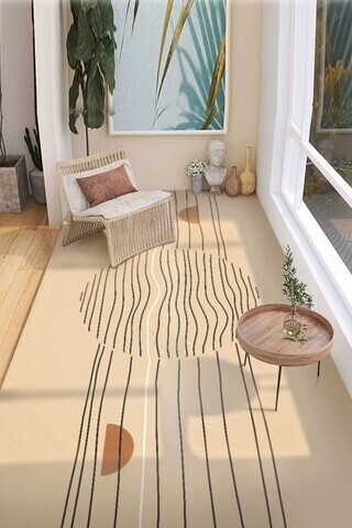 Covor, DC-4210-6, 100x250 cm, Poliester, Multicolor