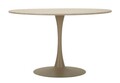 Masa dining Stockholm, Mauro Ferretti, 120x120x86 cm, MDF/fier, crem