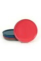 Set farfurii pentru desert, Keramika, 275KRM1850, Ceramica , Nu absoarbe apa, Multicolor