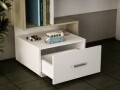Birou Wooden Art, Bloom White Cordoba, 152.7x105.6x60 cm