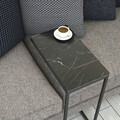 Masuta, Comforty, Callen, 46x62x26 cm, Alb/Negru