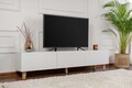Comoda TV, Odessa, Alvin, 180x42x31.4 cm, Alb