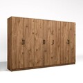 Dulap pentru haine, Miwood, Kardelen 1600-116, Maro