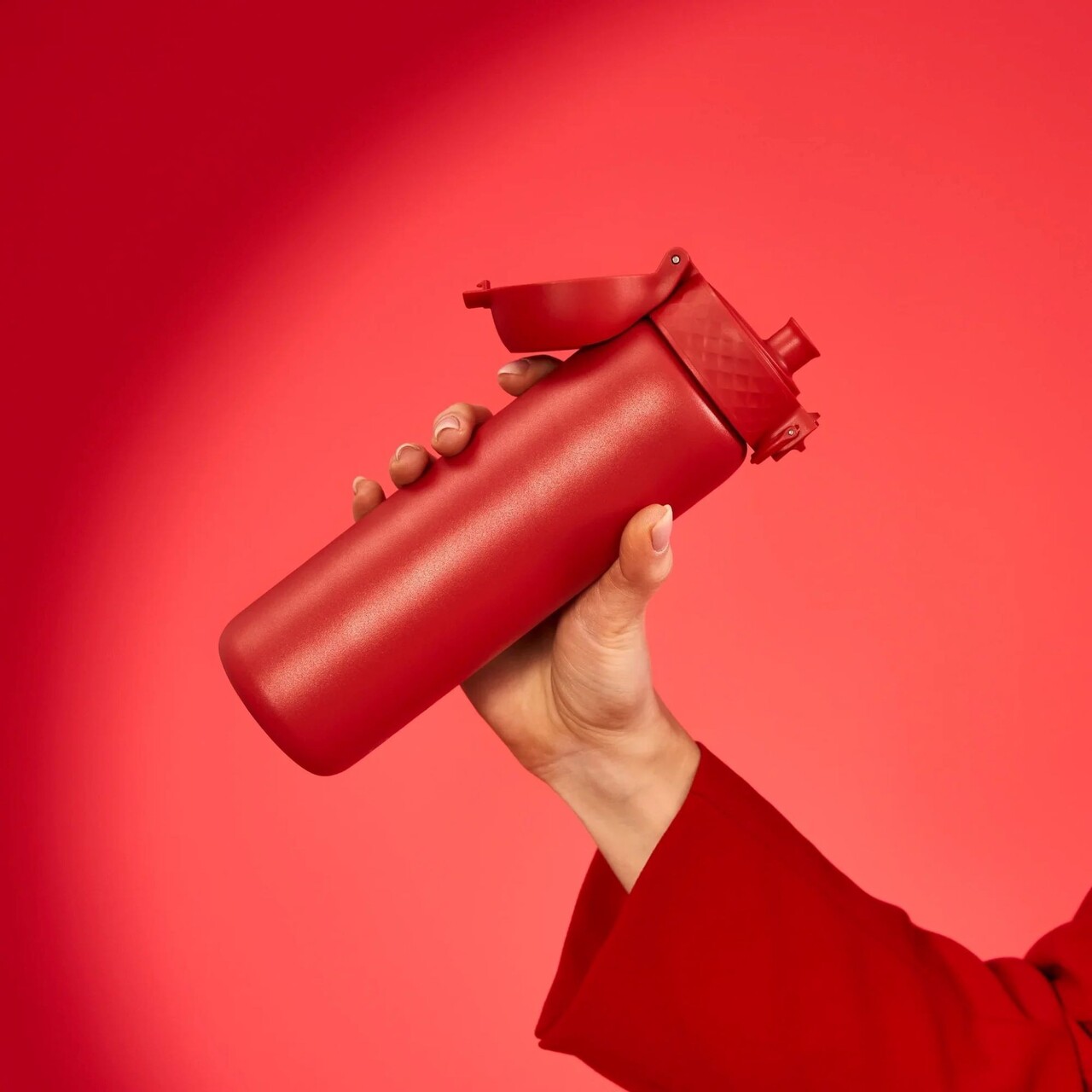 Sticla apa Slim, inox, 600ml, Red - Ion8 - view 5