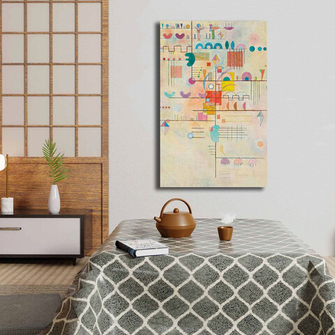 Tablou decorativ, 4570kandinsky013, canvas , lemn, multicolor