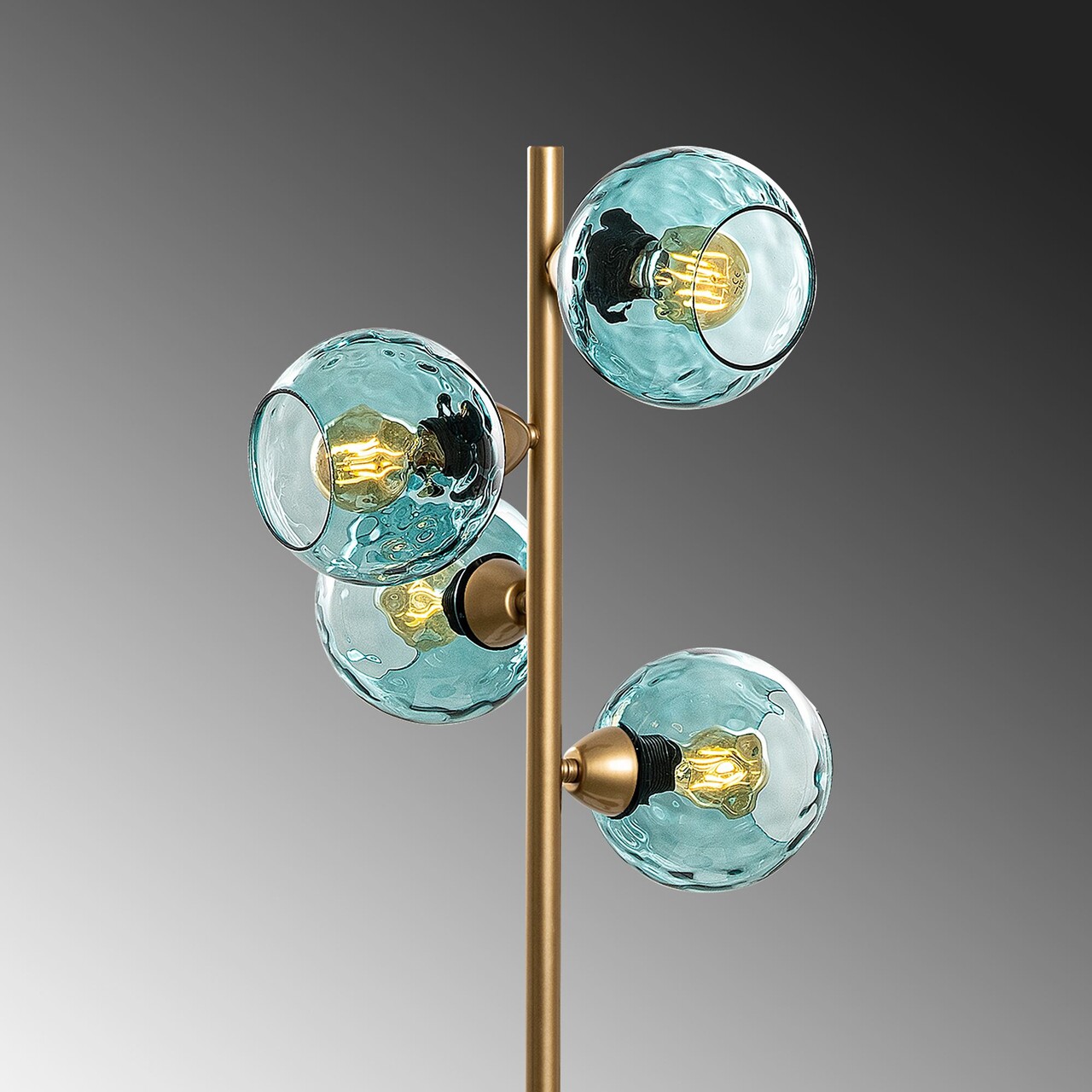 Lampadar, L'essentiel Maison, 521SHN3647, Albastru / Auriu - view 7