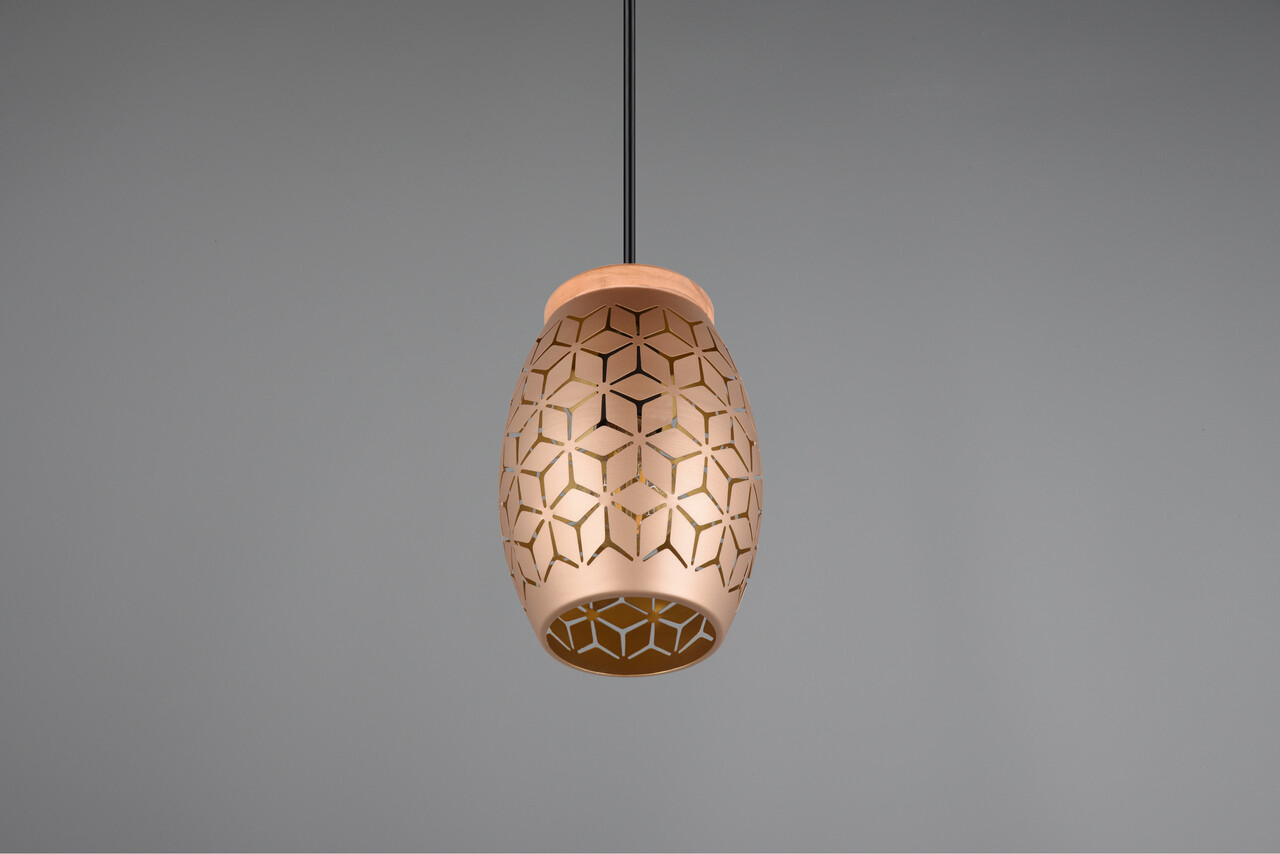Lustra Bidar, RL, 15x150 cm, 28W, 1x E27, metal, aramiu - 2 | YEO