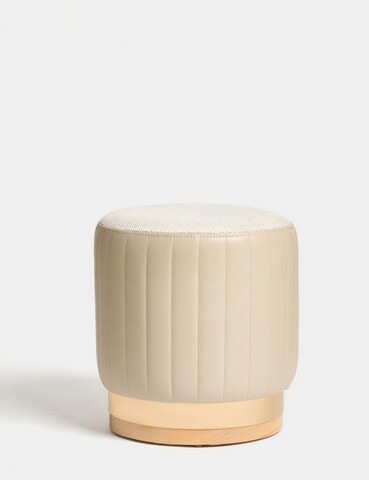 Bancheta, Atelier del Sofa, 370CTF1101, Lemn de fag, Bej