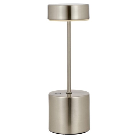 Lampa de masa, ML-64003-N, Avonni, 9 x 28 cm, LED, 30W, argintiu Avonni