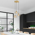 Lustra, Fulgor, 942FLG1448, Metal, Auriu