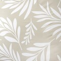 Lenjerie de pat King Size, Theos, Homla, 3 piese, 200x220 cm, microfibra din poliester, verde/alb
