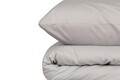 Lenjerie de pat dubla King (EU) (ES), Light Grey, Patik, Bumbac Ranforce