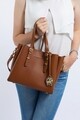 Geanta Beverly Hills Polo Club, 602, piele ecologica, maro