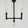 Candelabru Lalezar, All Design, metal, 55x40x65 cm, negru