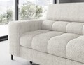 Coltar extensibil dreapta 5 locuri ELTAP, RT-01ROY, Ferucce, 276x200x93 cm, lemn/poliester, alb