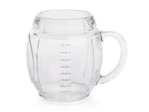 Halba, Rugby Cup, Excelsa, 650 ml, sticla, transparent
