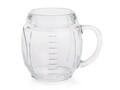 Halba, Rugby Cup, Excelsa, 650 ml, sticla, transparent