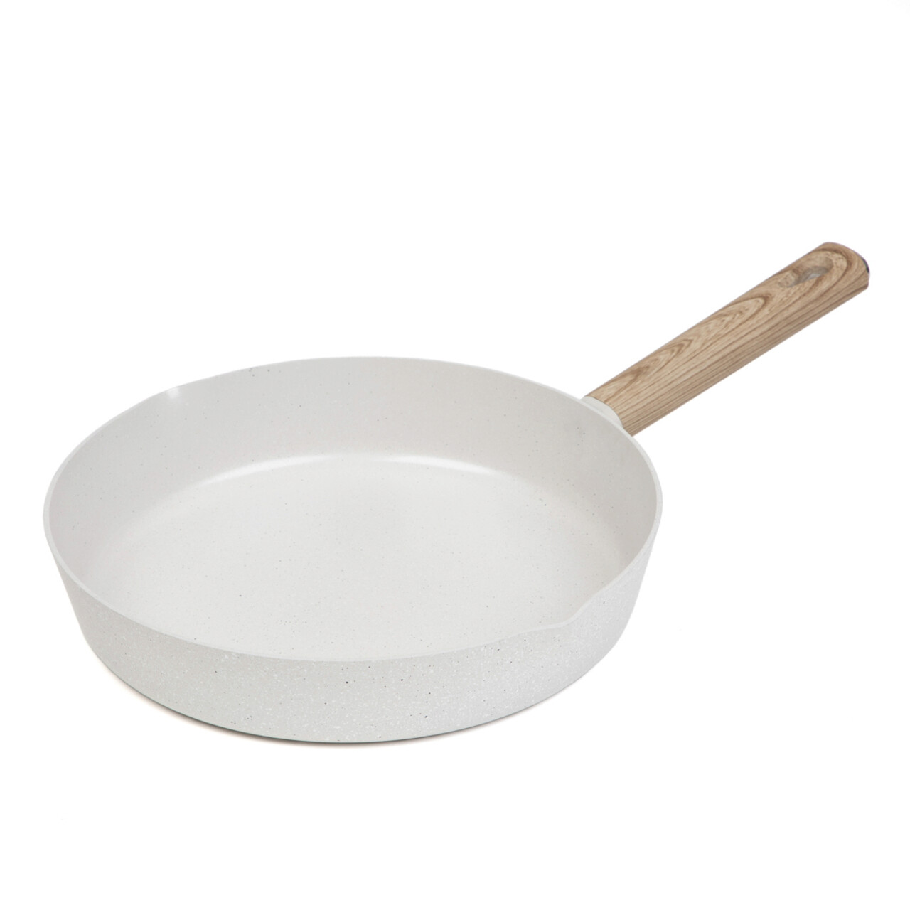 Tigaie Loreburn, Homla, 28 cm, aluminiu/inox, ecru/bej - view 2