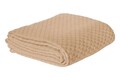 Cuvertura matlasata dubla, Hasır - Beige, ICF Bedroom, Bumbac