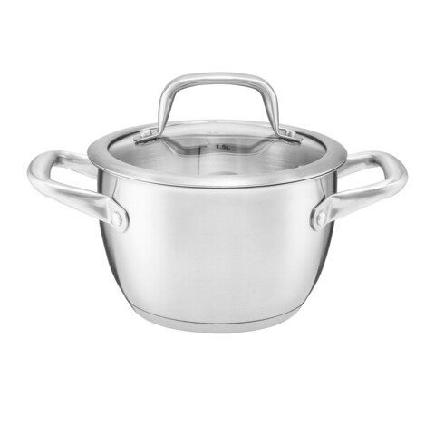 Oala cu capac cameron+, ambition, 1.9 l, 16 cm, inox